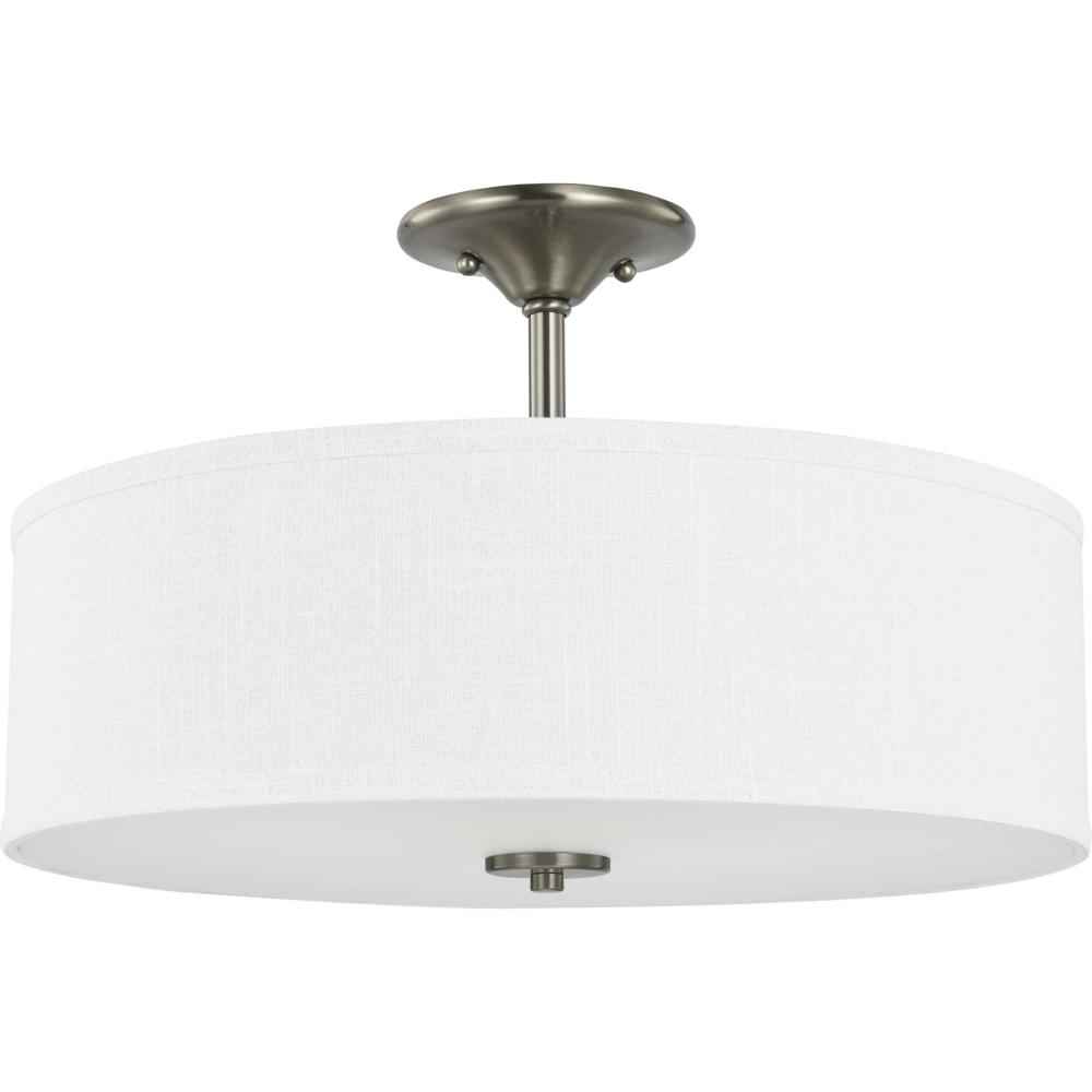 P350167-009 3-60W MED SEMI-FLUSH