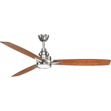 Progress P2554-0930K - P2554-0930K 60IN 3 BLADE FAN W/LED LGT