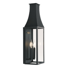 Progress P560377-031 - Radcliffe Collection Two-Light Large Black New Traditional Outdoor Wall Lantern