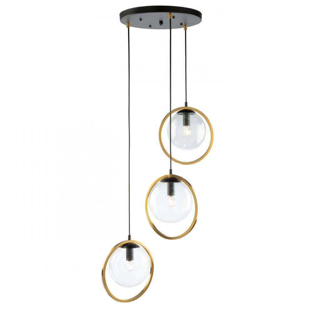 Lugano 3 Light Cord Pendant