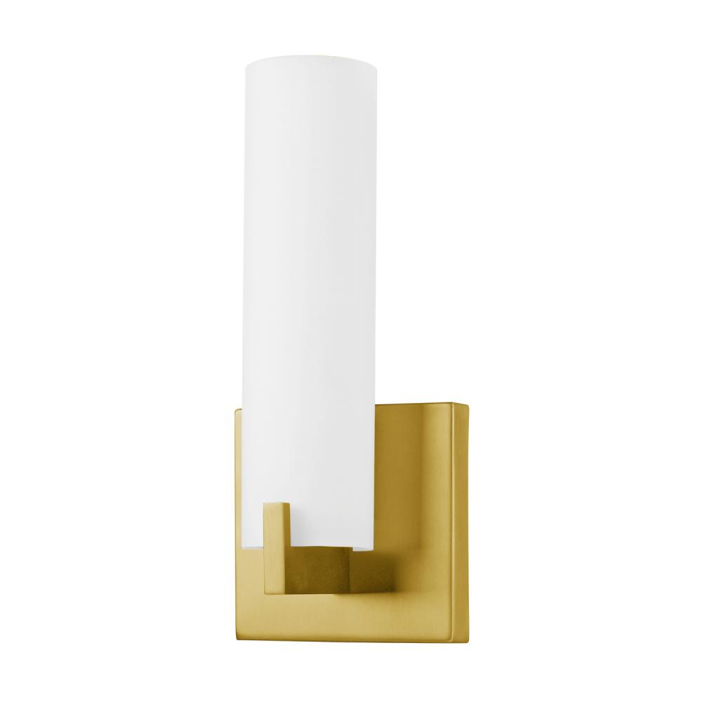 Elizabeth 12-in Brushed Gold LED Wall Sconce