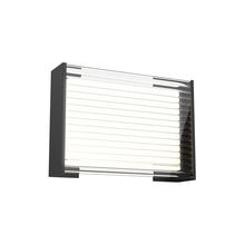 Kuzco Lighting Inc EW37207-BK - DYNAMO PERF METAL EXTERIOR WALL BLACK 10W 120VAC WITH LED DRIVER 3000K 90CRI