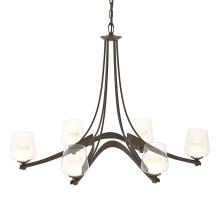 Hubbardton Forge - Canada 104116-SKT-05-ZU0291 - Oval Ribbon 6 Arm Chandelier