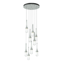 Hubbardton Forge - Canada 131108-SKT-STND-82-ZM0434 - Link 9-Light Clear Glass Pendant