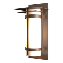 Hubbardton Forge - Canada 305993-SKT-75-GG0034 - Banded with Top Plate Outdoor Sconce
