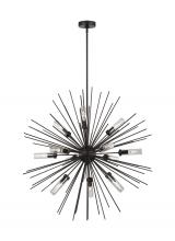 Visual Comfort & Co. Studio Collection OLF3296/12ORB - Large Outdoor Chandelier