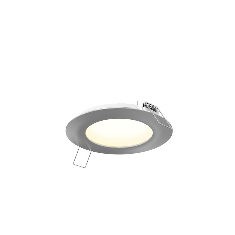 4 Inch Round CCT LED Recessed Panel Light