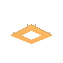 Dals REC-TRIM4SQ-GD - 4in Trim Square, Gold