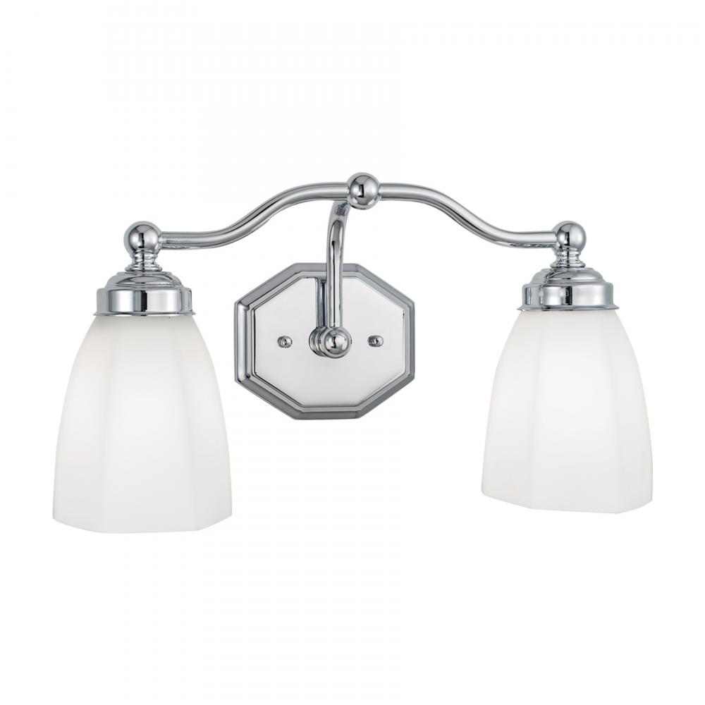 Trevi 17'' Wide 2-Light Vanity Light - Brushed Nickel