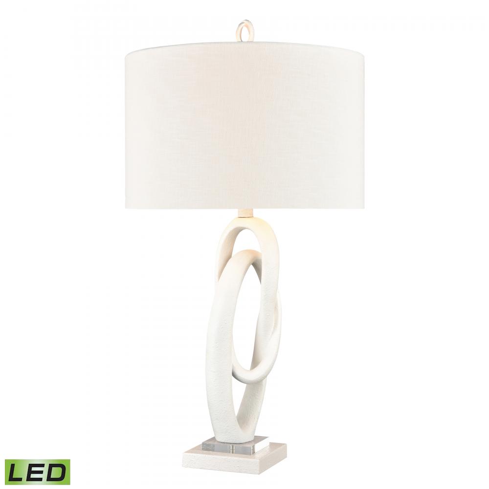 Jovian 30'' High 1-Light Table Lamp - Matte White - Includes LED Bulb