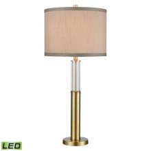 ELK Home 77142-LED - Cannery Row 34&#39;&#39; High 1-Light Table Lamp - Antique Brass - Includes LED Bulb