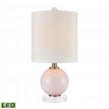 ELK Home D4024-LED - Fay 20&#39;&#39; High 1-Light Table Lamp - Pink - Includes LED Bulb