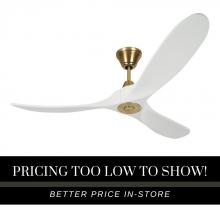 Visual Comfort & Co. Fan Collection 3MAVR60RZWBBS - Maverick 60" Ceiling Fan